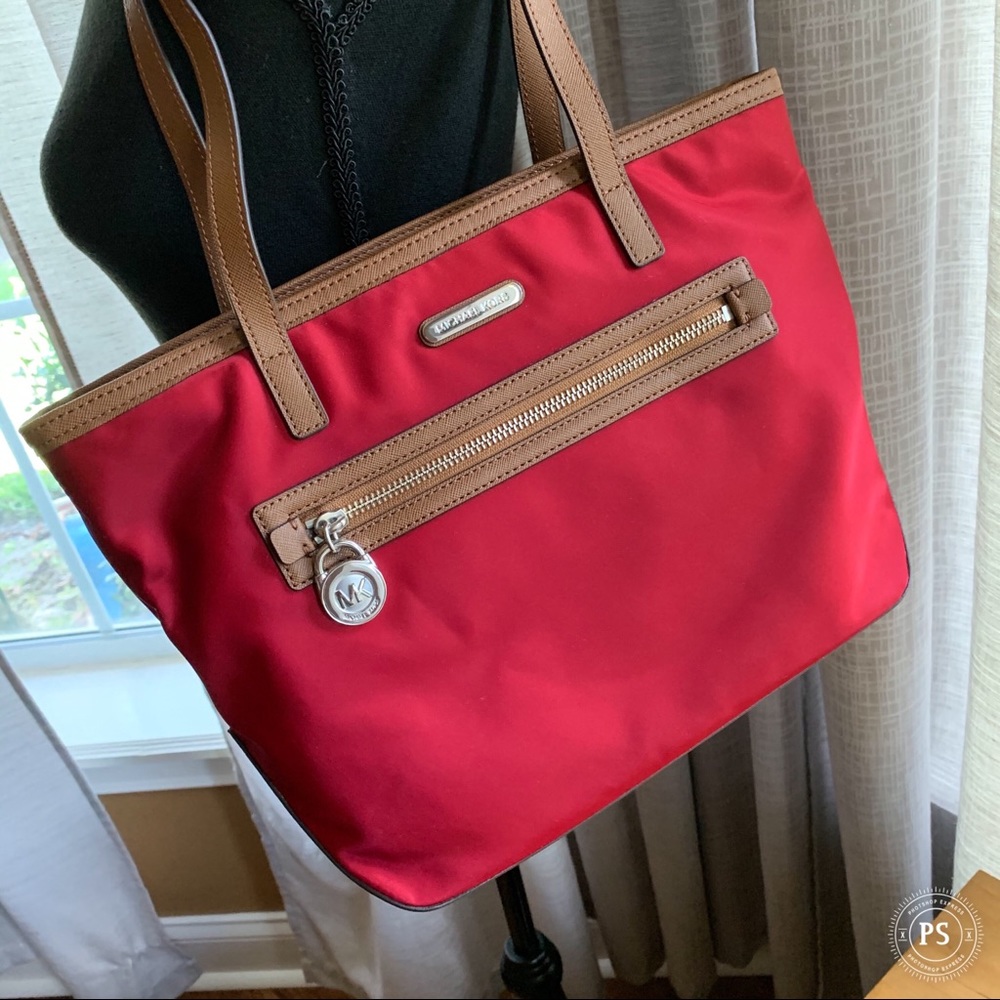 Michael Kors Kempton Scarlet Small Tote